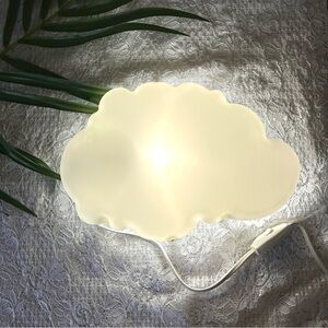 1990’s Ikea Dromsyn Cloud Wall Lamp w Bulb